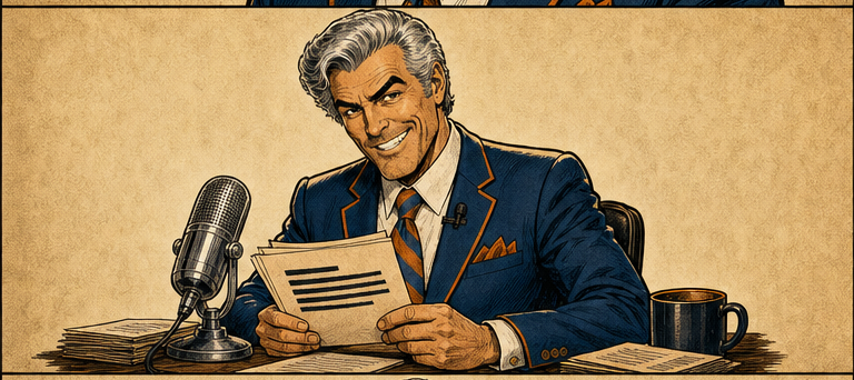 Ted Brassman at the FF2K news desk.